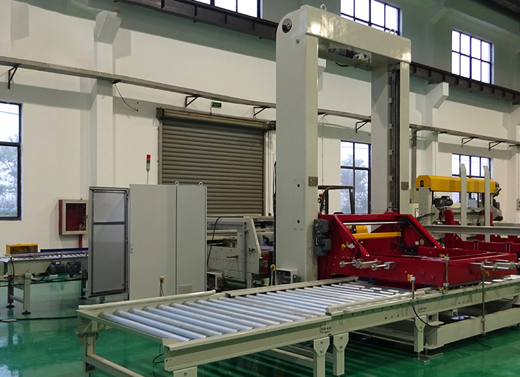 Automatic Palletizer Machine For Stacking Water Bottle Cartons And