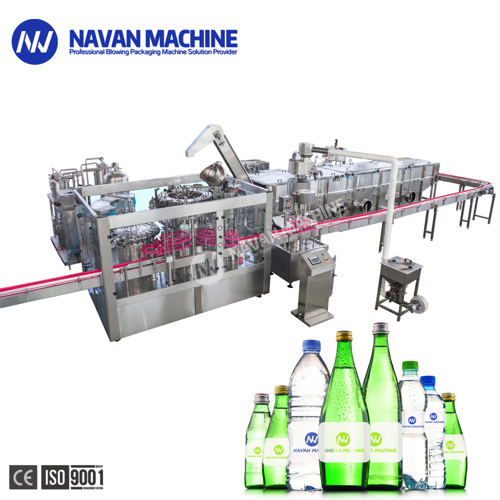 NAVAN Water Bottling Machine Automatic 3 In1 Small Bottle Water Filling Machine from China